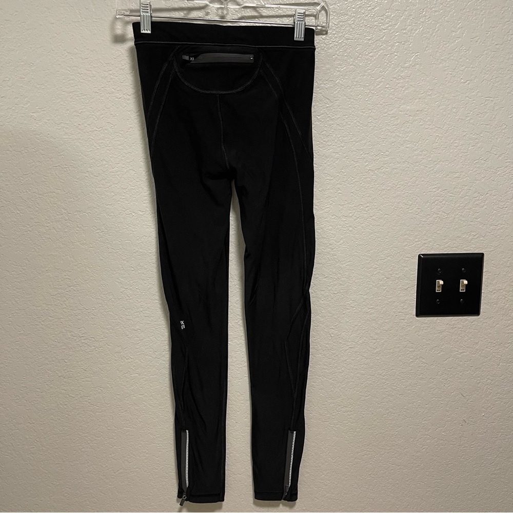 VSX Sport Black Running Tights Leggings Size XS - Picture 3 of 9